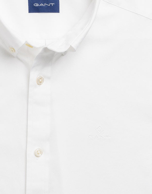 Gant Shirt מכופתרת גאנט לבן - M&A