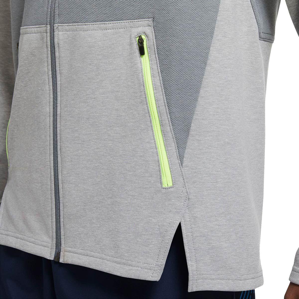 Nike ThermaFIT- Men's FullZ-ip Training Hoodie₧ Grey גקט נייק טרמי (יש מכנס תואם - M&A